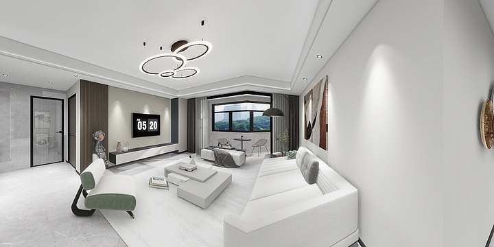 锦尚大宅-吴冕-星辉瑾园105-装修设计方案