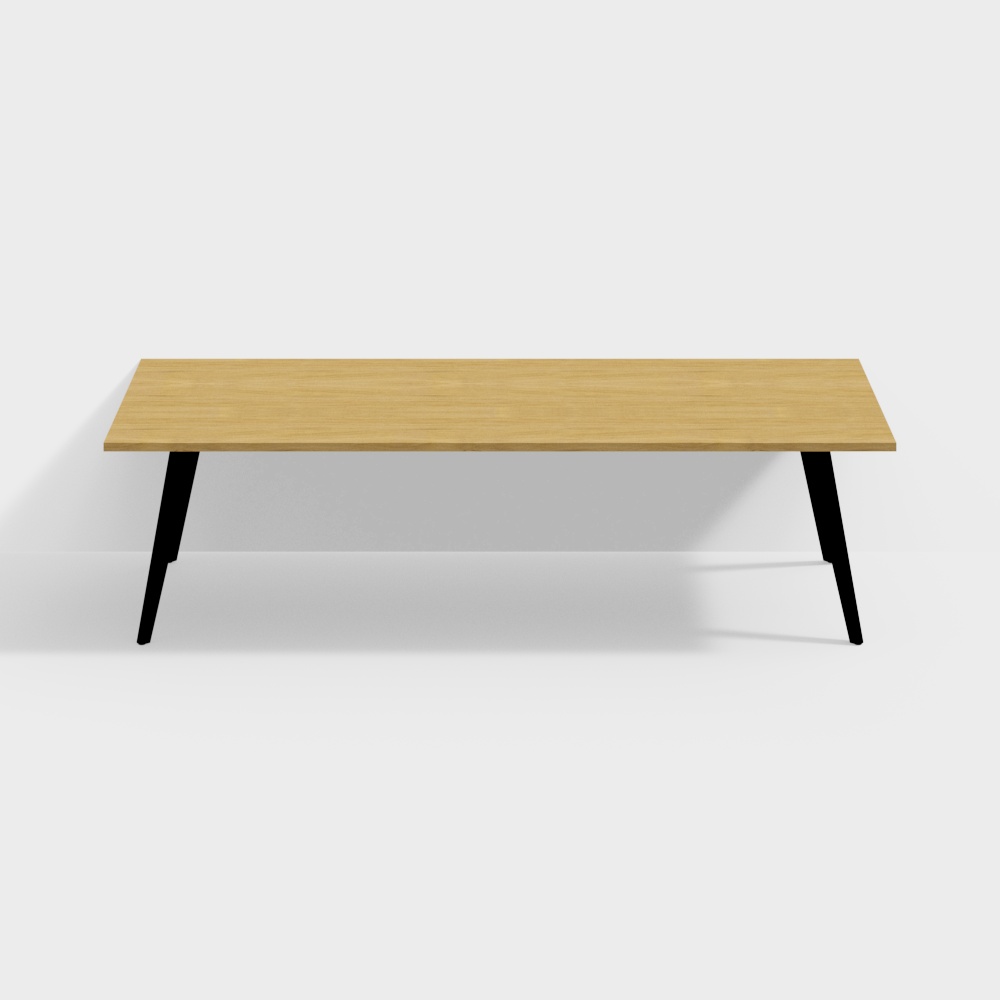 Thonet_1545_275x110cm-table3D模型