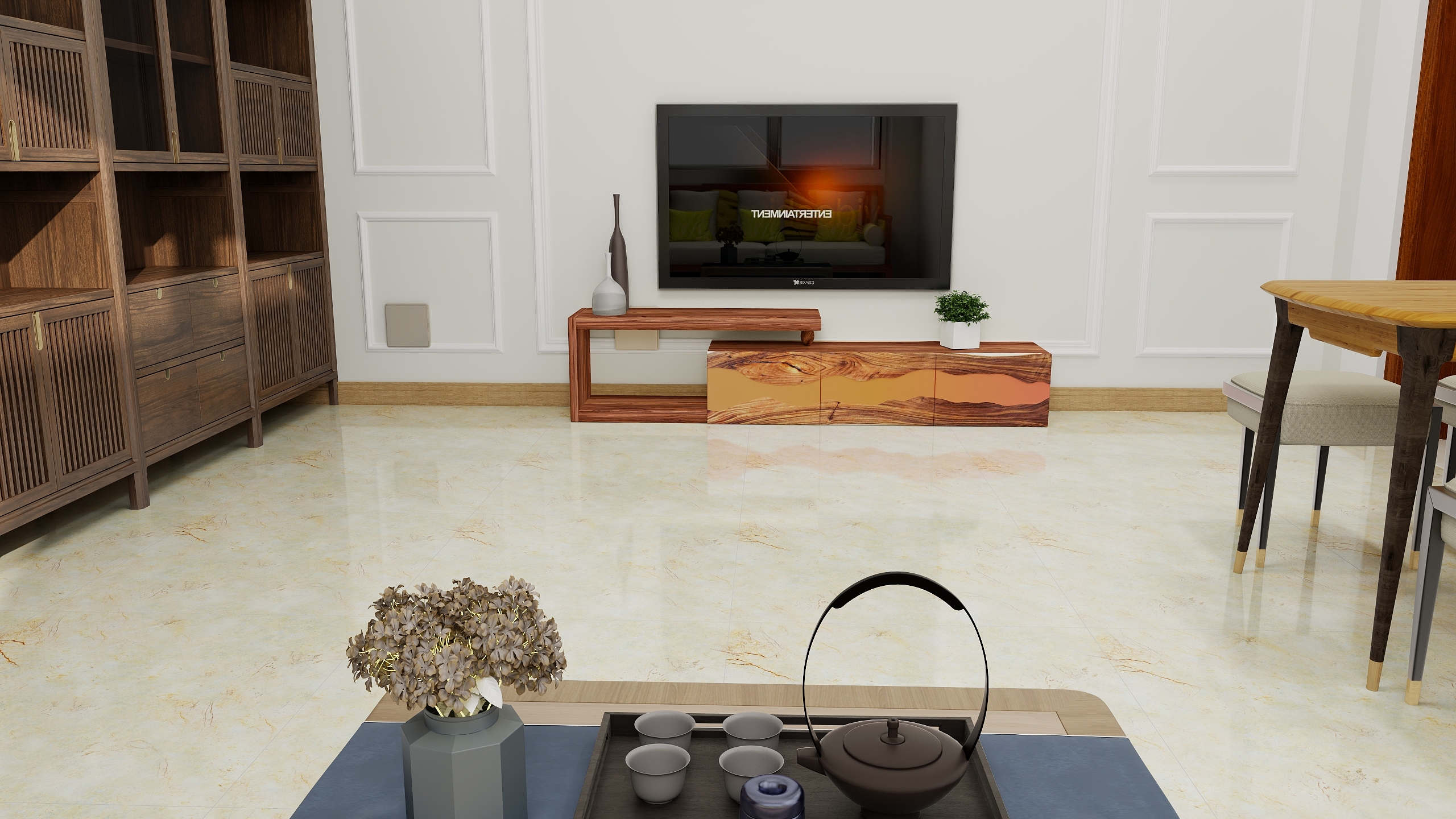 152****1029ARJY-革新道1室1厅1卫1厨-装修设计方案