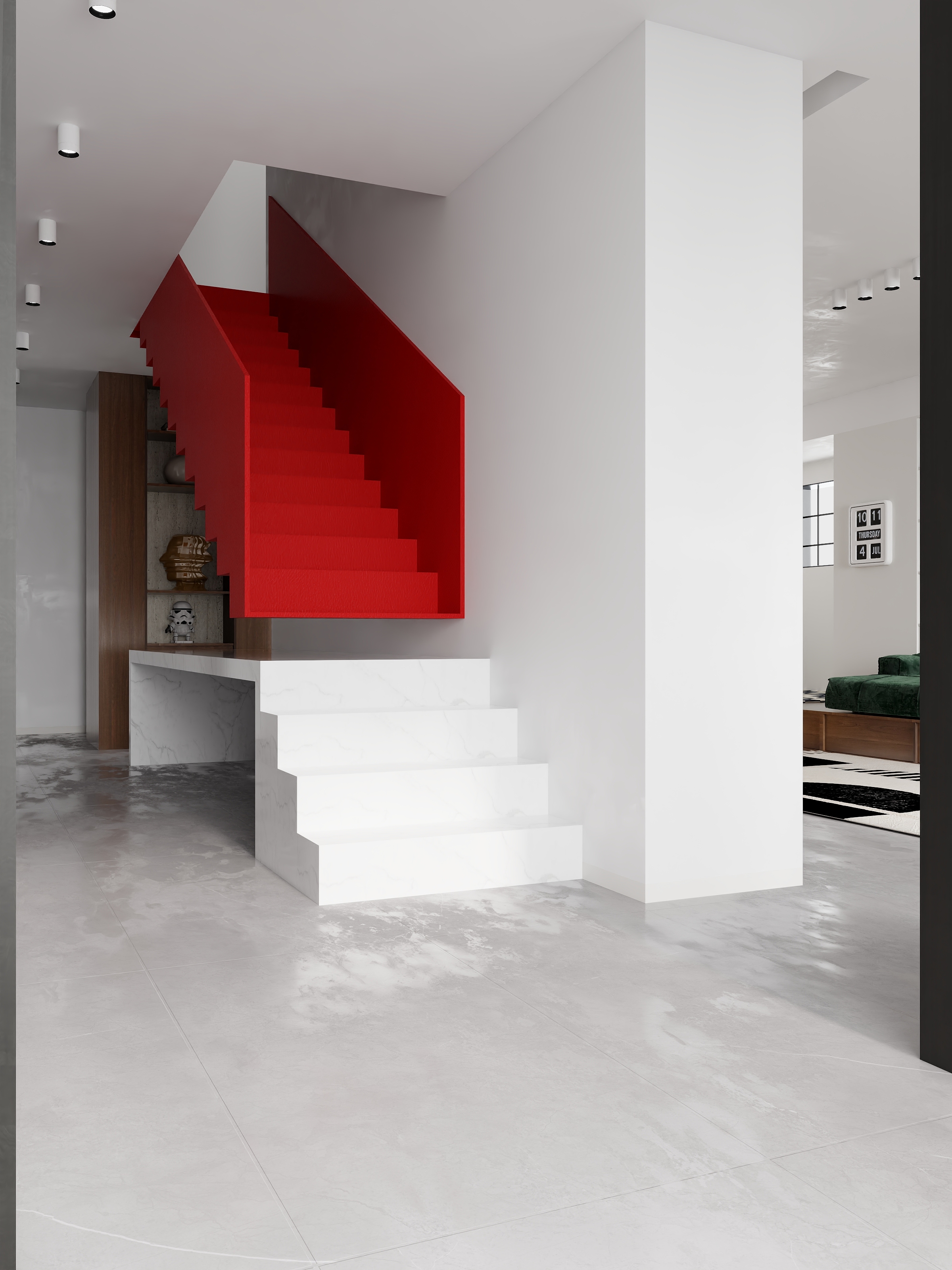 方源设计-现代极简别墅-装修设计方案