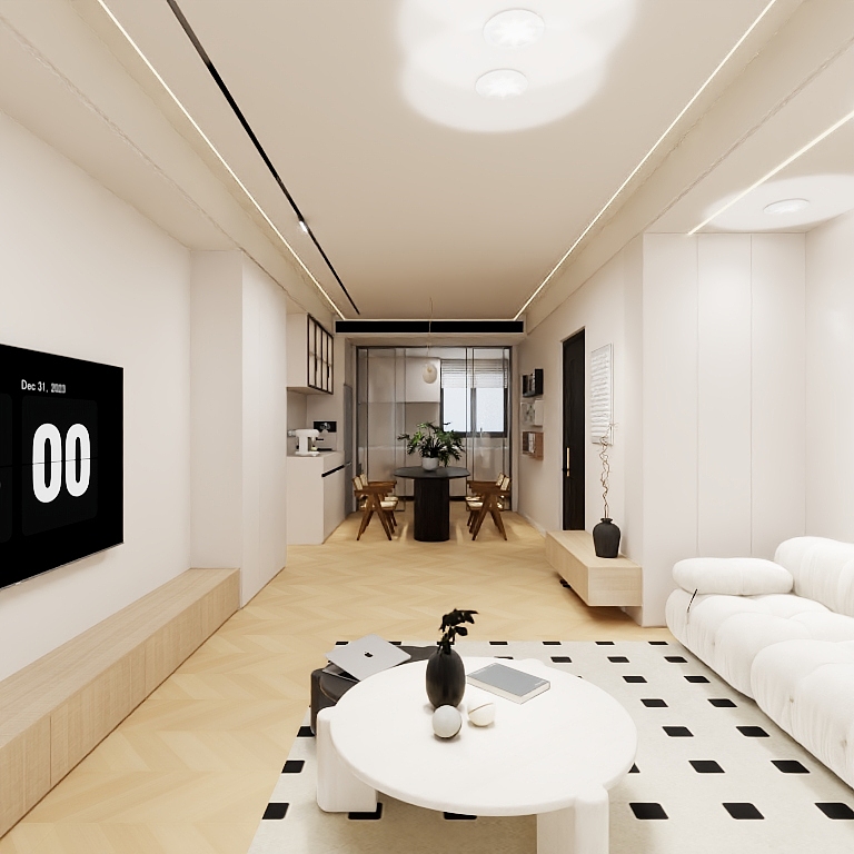 菡菡1-中伦金海岸-装修设计方案