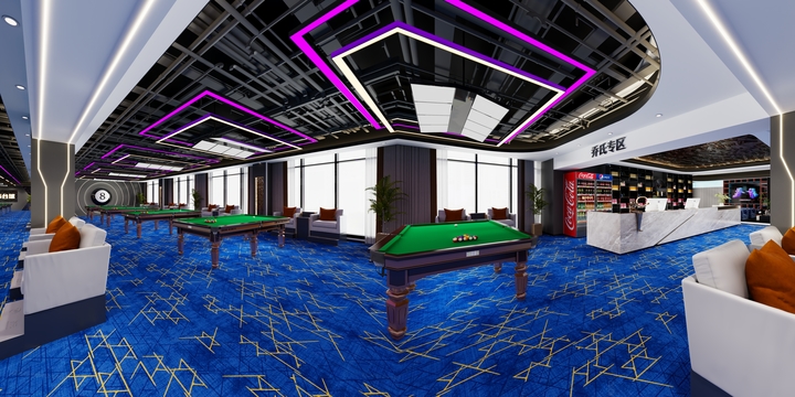 胡小胡er-夏志伟台球俱乐部二店-2-装修设计方案