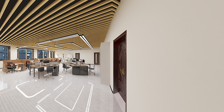 设计师海ioOf-科技-2.3.28-方案 2 中间格栅高端-装修设计方案