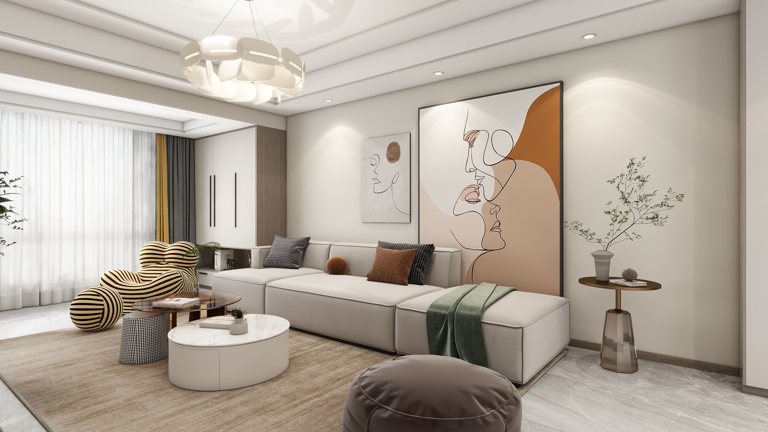 Qi祁小-紫御江山刘老师8栋4号房 李江-装修设计方案