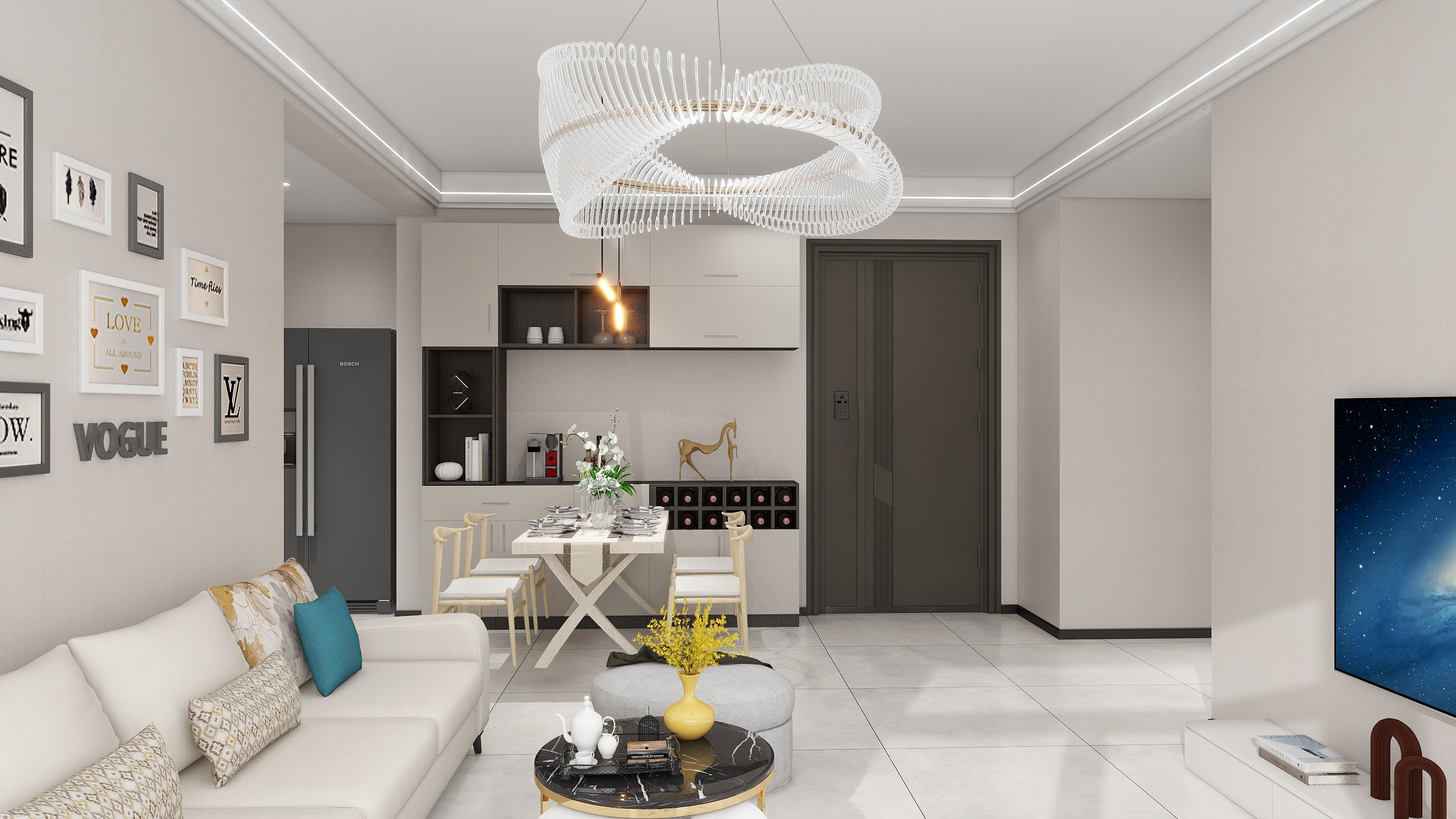 刘俊平-安阳恒大未来城现代简约-装修设计方案