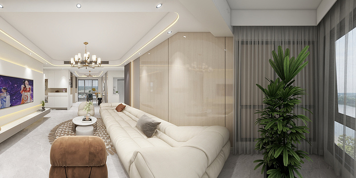 SF释放-菱湖印象14-1-601-装修设计方案