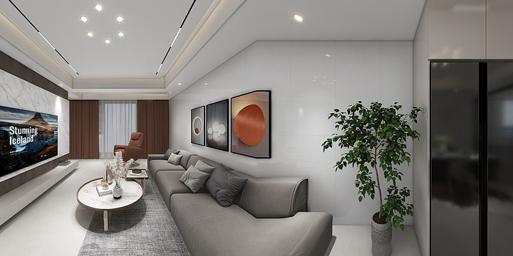 向前看@-瑞园效果图-装修设计方案