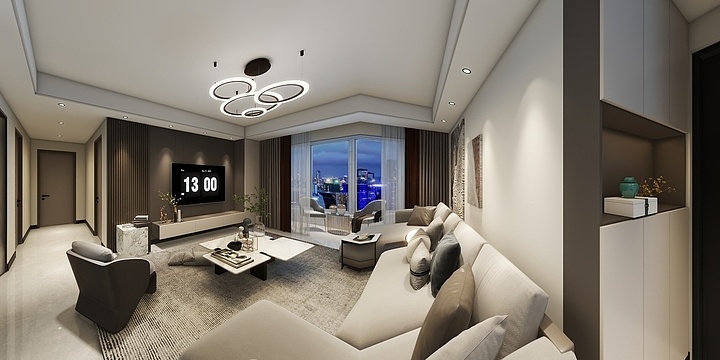 锦尚大宅-吴冕-润景怡园-装修设计方案