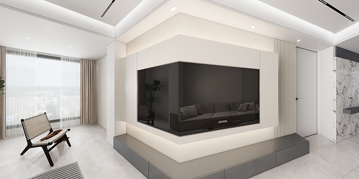 对齐空间设计-可乐-装修设计方案