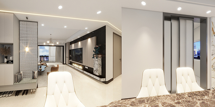 赣州亿维雅定制家居-时代国风府(建设中)2-802-装修设计方案