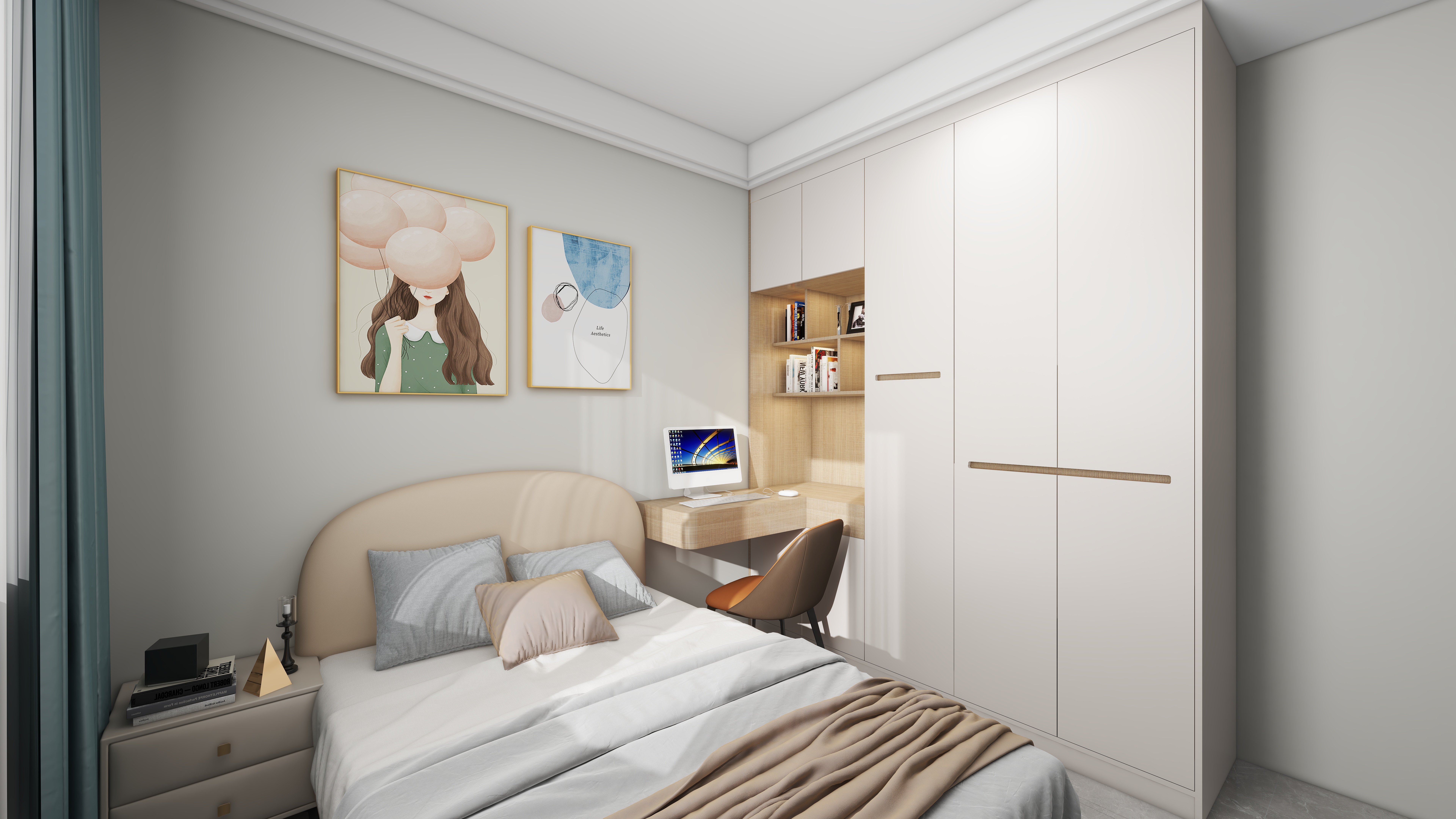 江苏南京江北店-江岸明珠142㎡3室-副本-装修设计方案