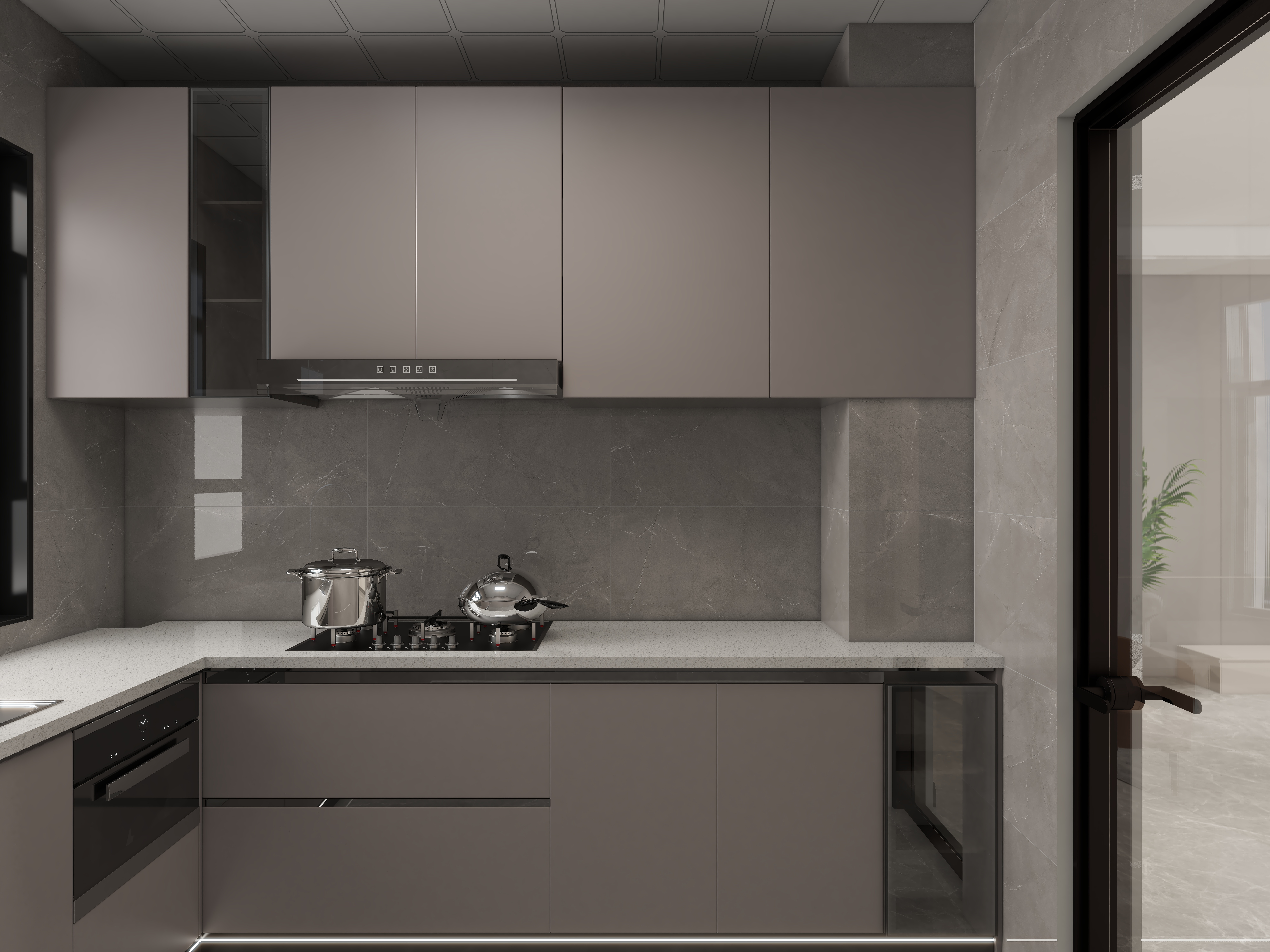 艺雅丽-150平现代简约 装修效果图