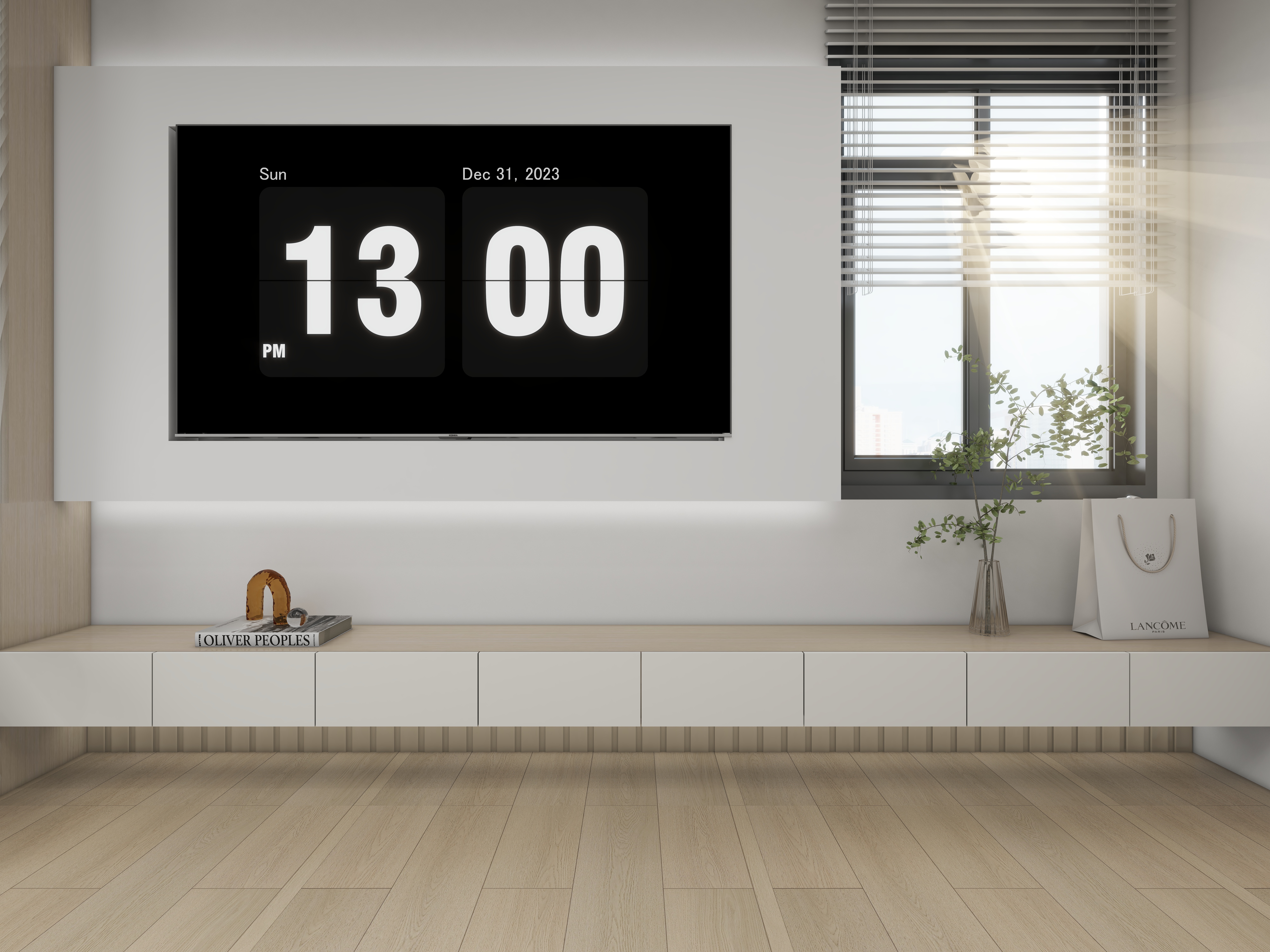 设计-男孩-85㎡两居室原木奶油-装修设计方案