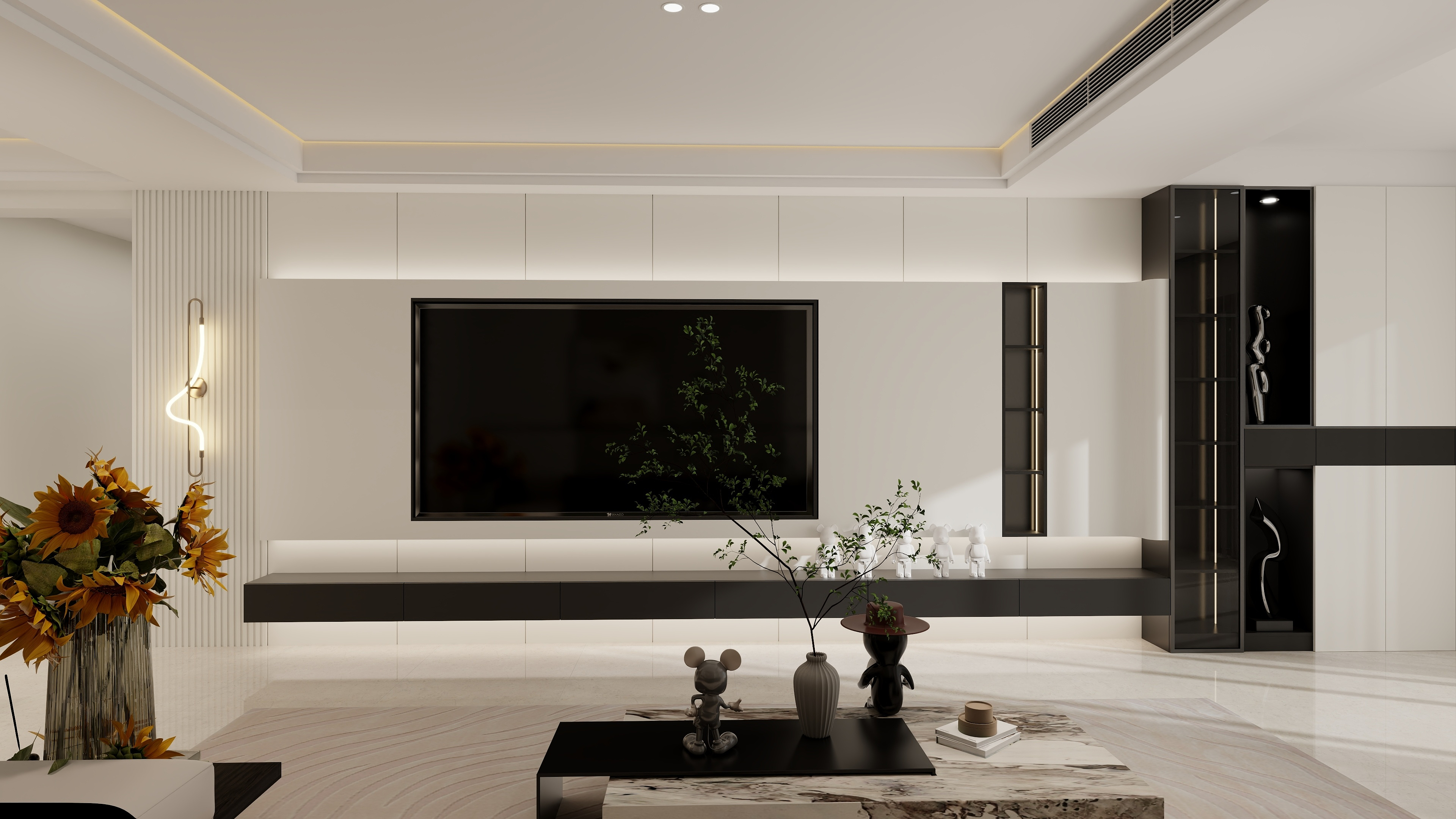 湖北一家装饰工程有限公司-四方新城115冯总-装修设计方案