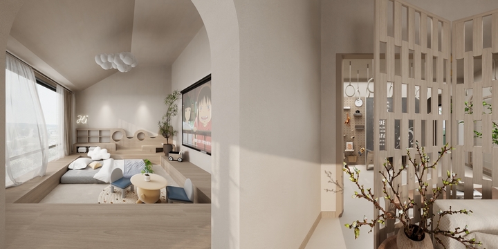 集室设计创造所-云仟衫二层-装修设计方案