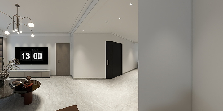 保定新舟装饰设计部-泊心湾10-1-702-装修设计方案