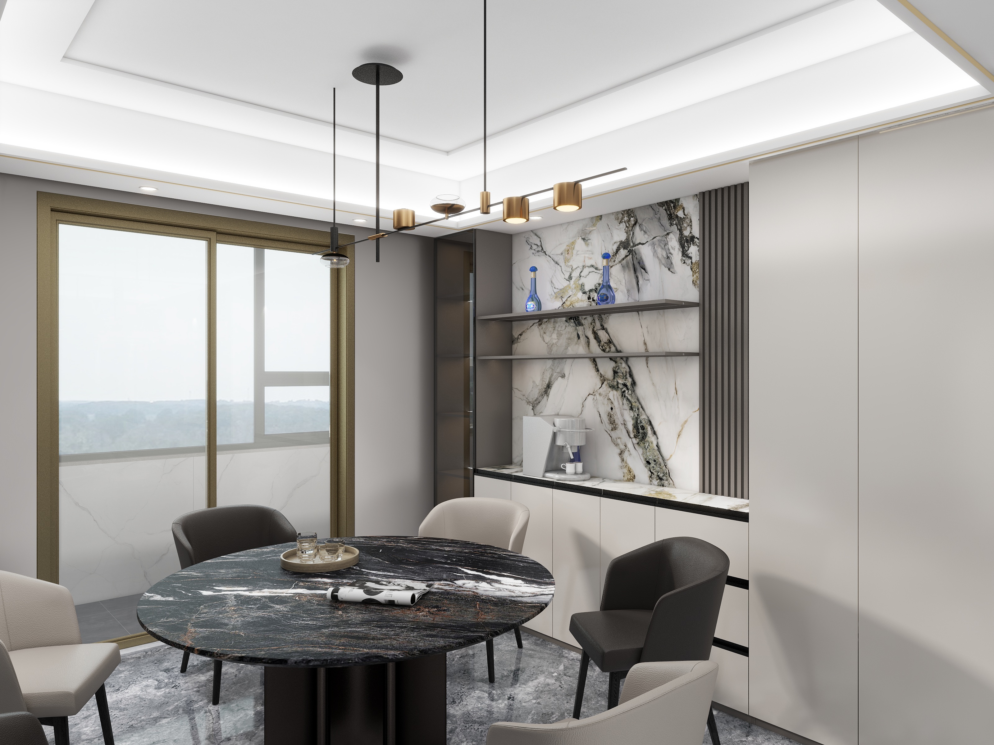 大宅风范陳-宝龙华府8-2-301莎姐-装修设计方案