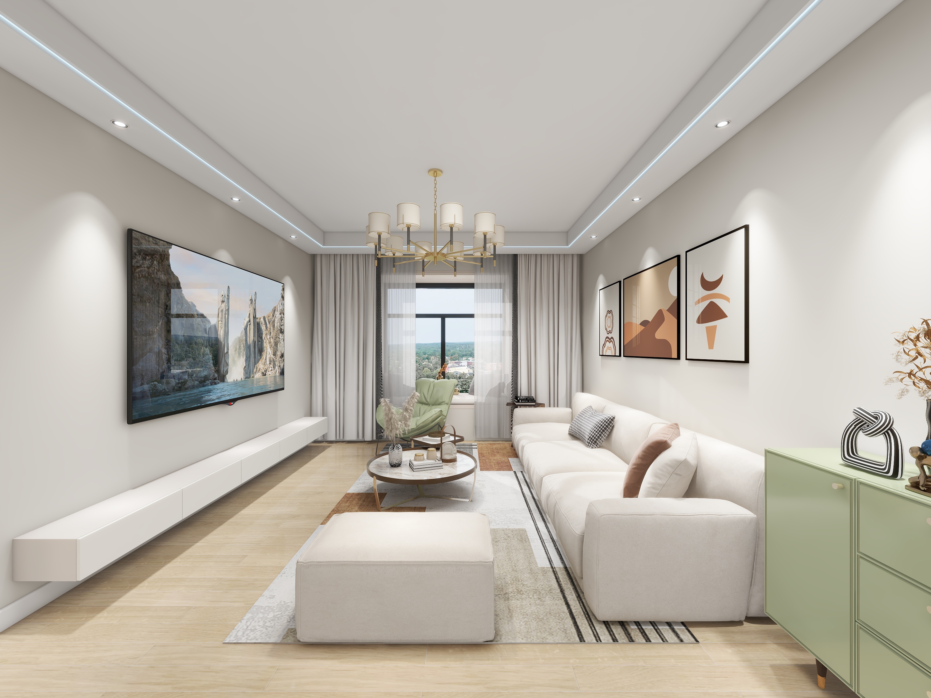 简言@全案设计-兴源兰廷-蒙太奇2-装修设计方案