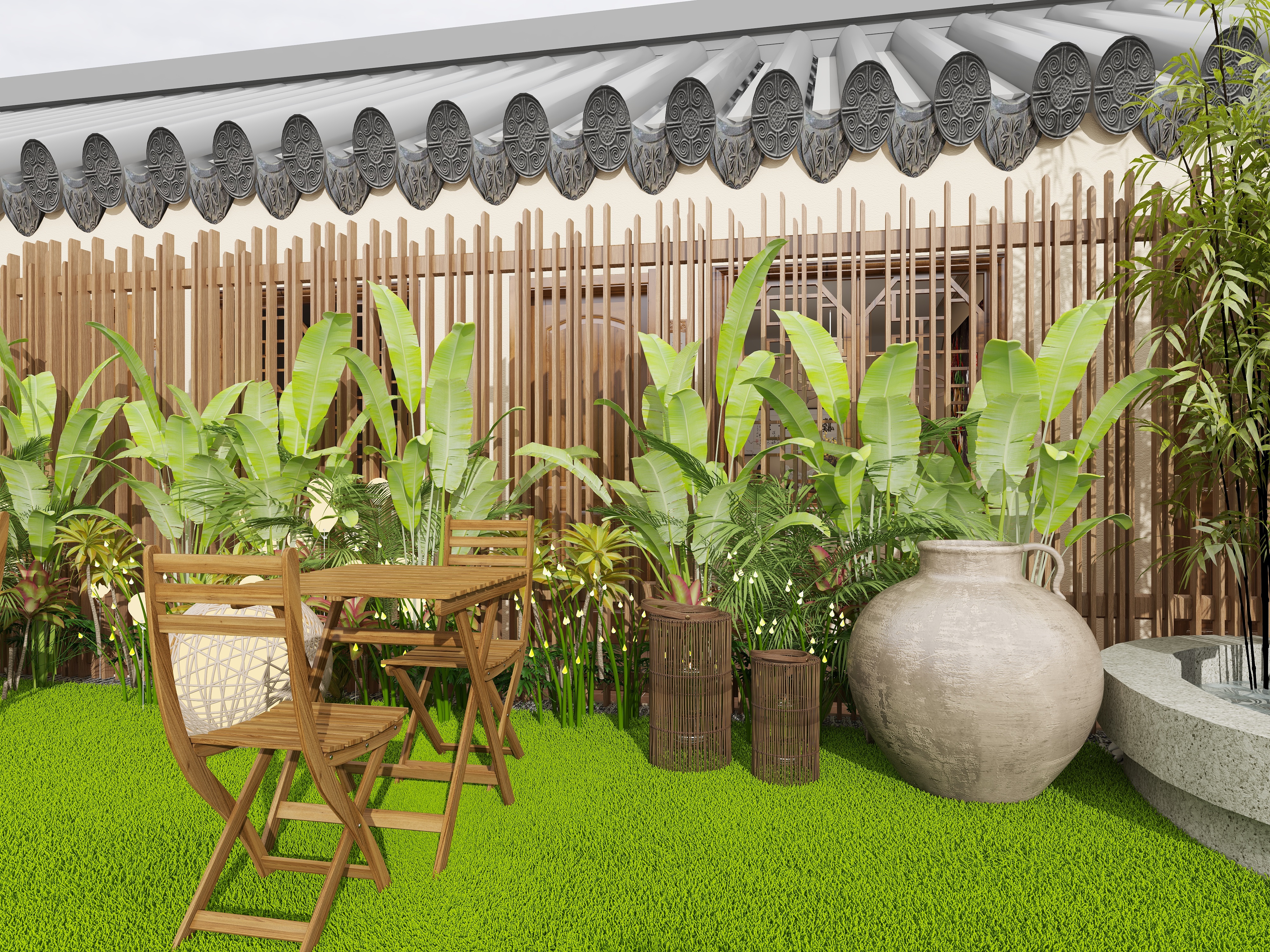 Gioia.-田园风农家小院-农家乐饭店-装修设计方案