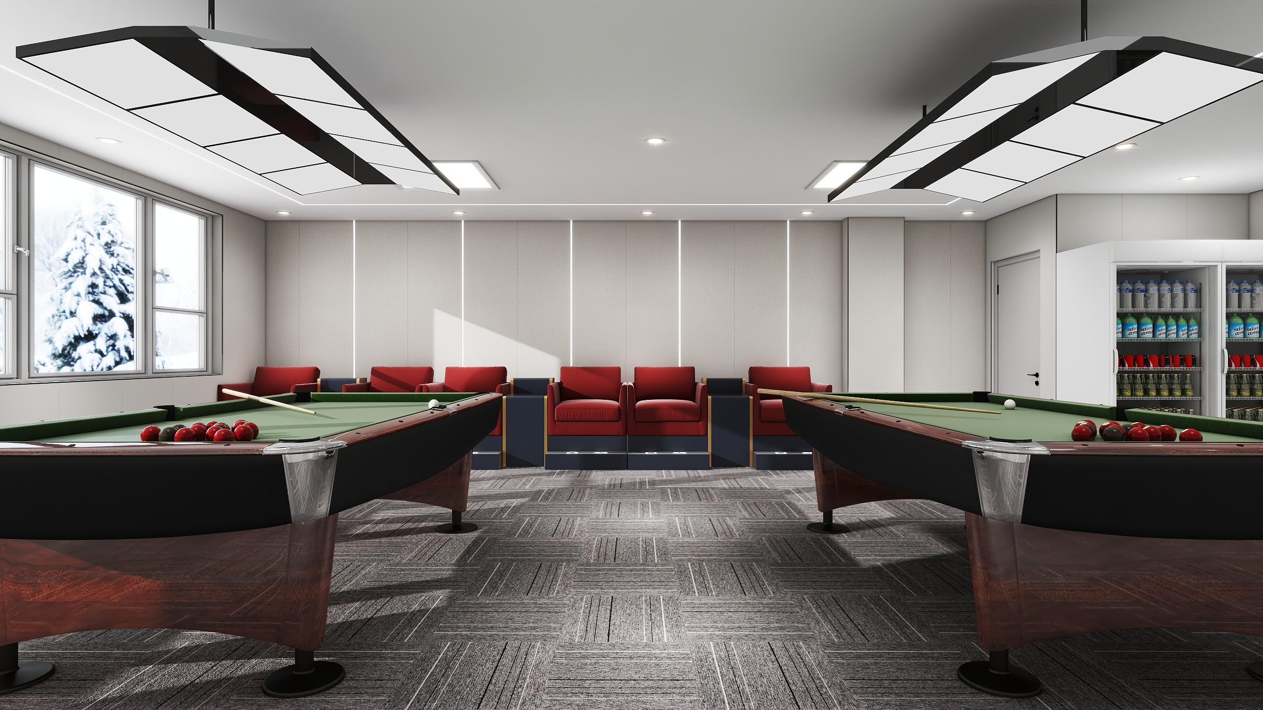 又见创造-台球厅-装修设计方案