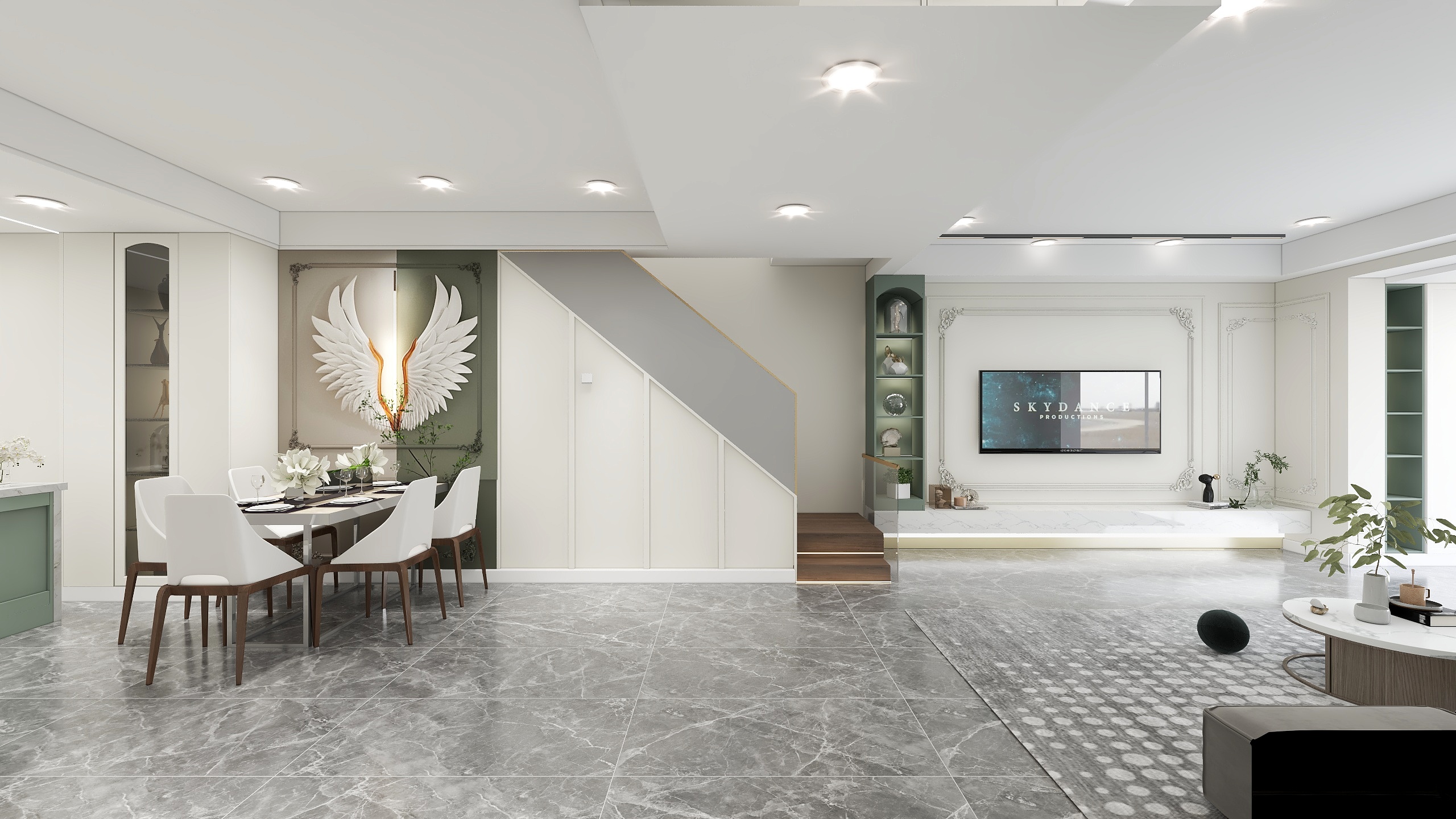 a子乐-欧逊全屋定制  三层别墅-装修设计方案