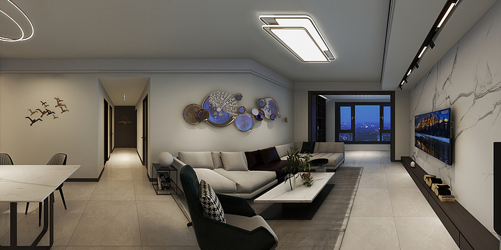 宁陕嘉韵装饰装修幺哥-范先生雅居装修方案-装修设计方案