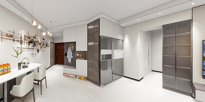 136****5475鑫洁装饰-石家庄市润江云溪1-2-303-装修设计方案