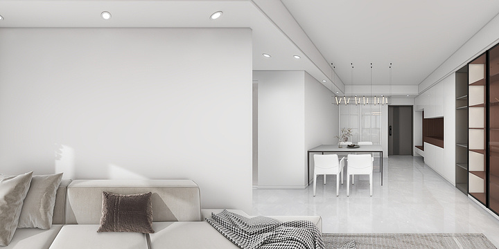 一铭设计装饰有限公司-十里星河B4-2602-装修设计方案