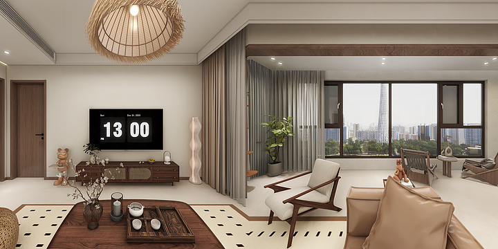 山止川行*-翎云府5-1-901-装修设计方案