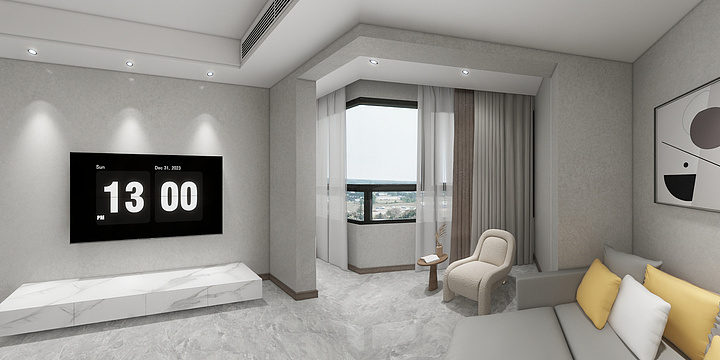 设计师谢军-星光森林11-11-3-装修设计方案