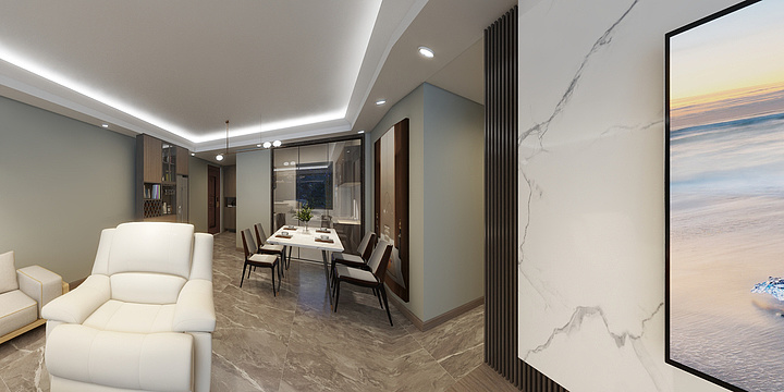 倪伟华-青藤花园7#楼东户型-装修设计方案