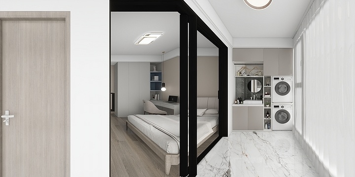 醒木设计-现代奶油-装修设计方案