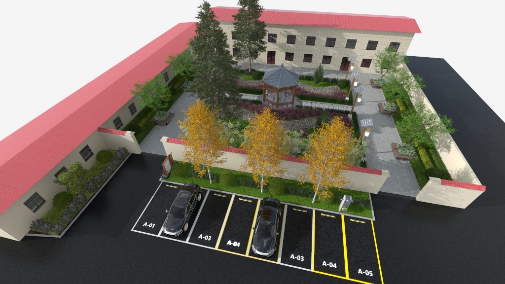 李欢笑-谷金楼乡政府-装修设计方案