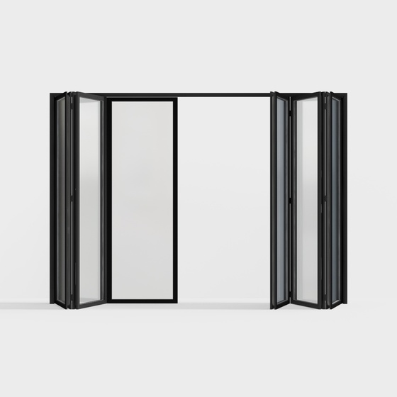 Modern multi-fold folding door