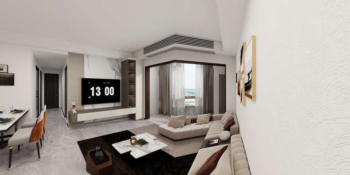 夜2-万科黄埔新城89㎡3室-装修设计方案