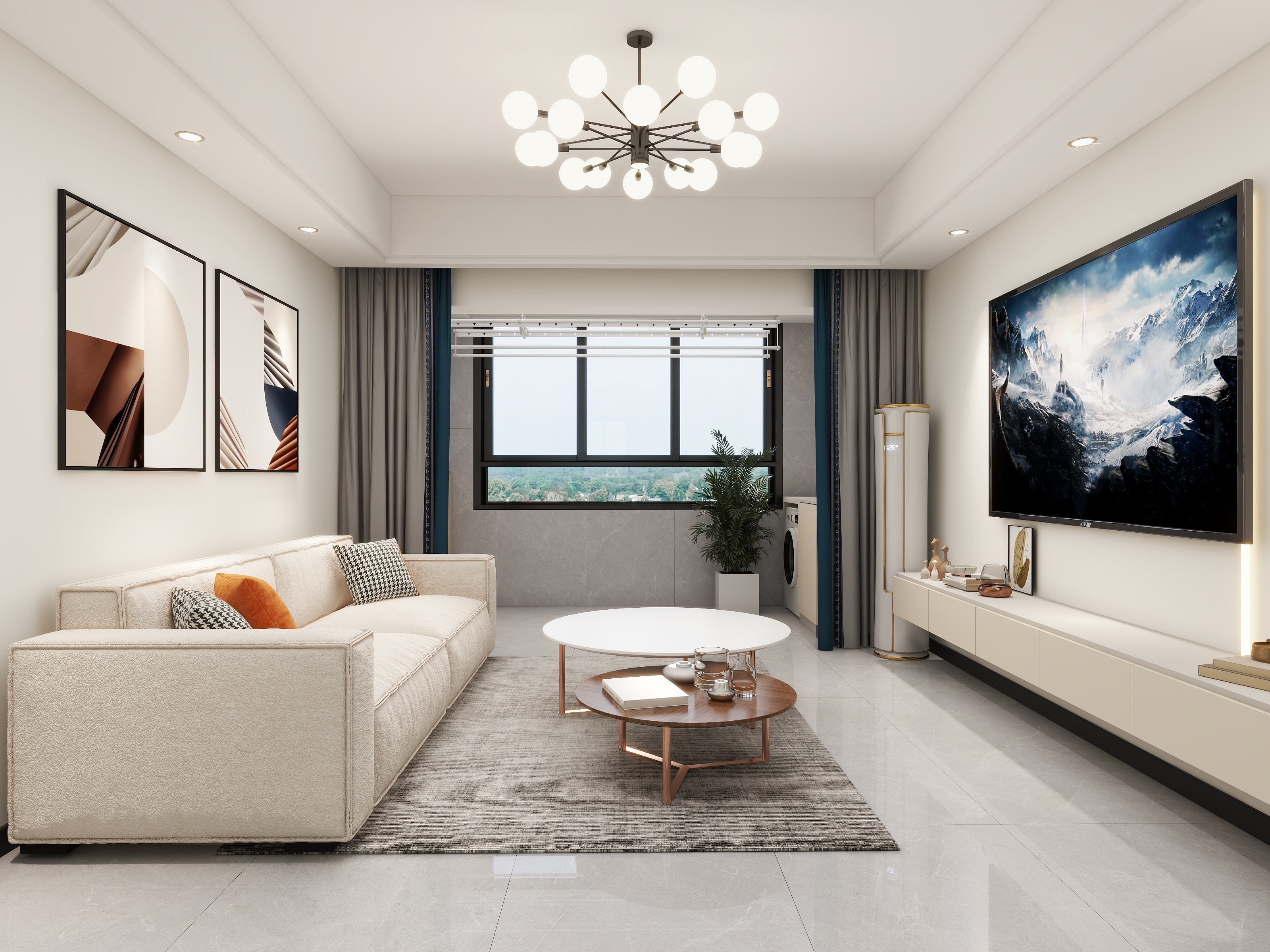 尧888-水韵和府雅居   3房110m²-装修设计方案