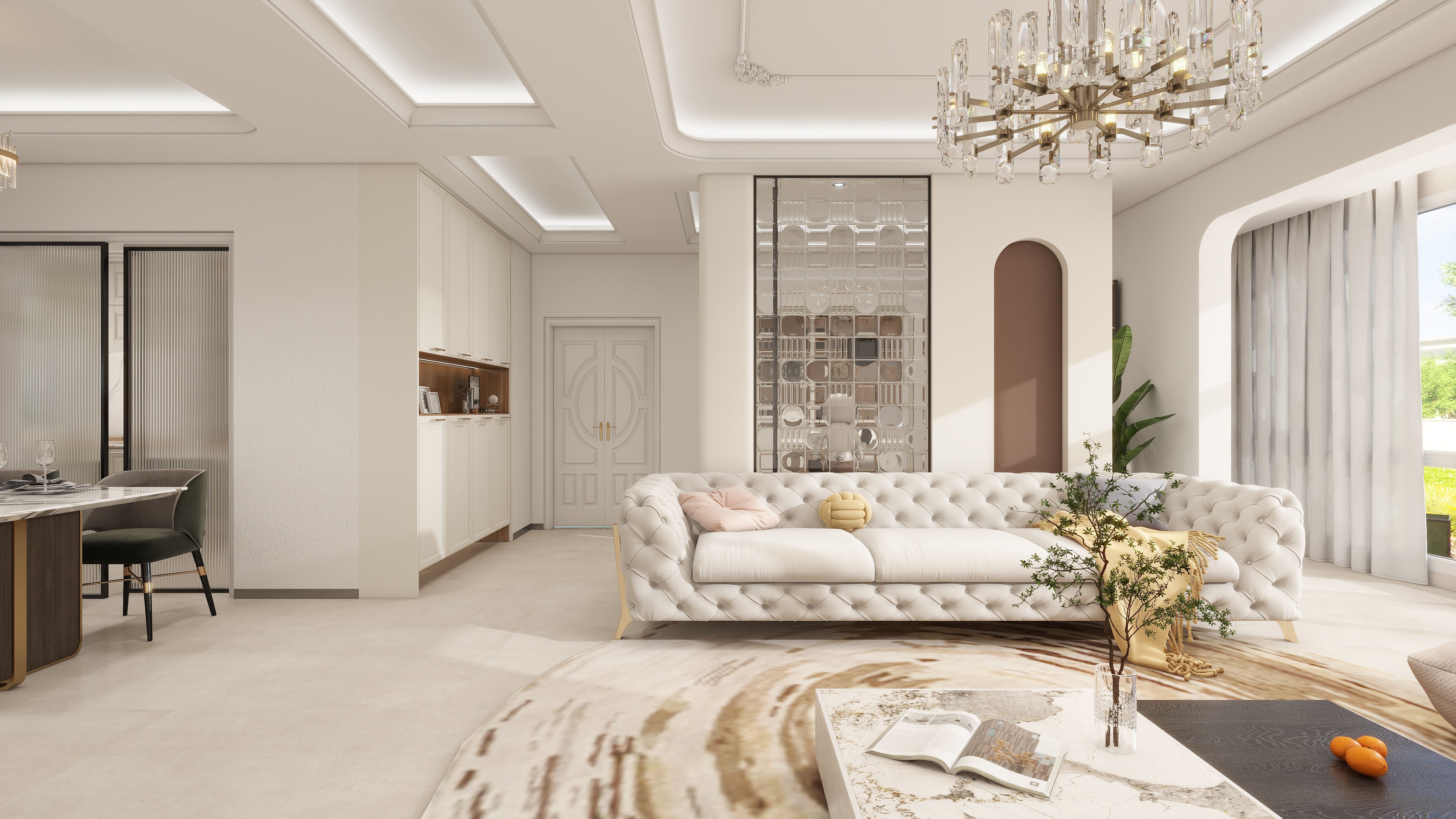 千山板材S.L.Styles-125㎡3室-装修设计方案