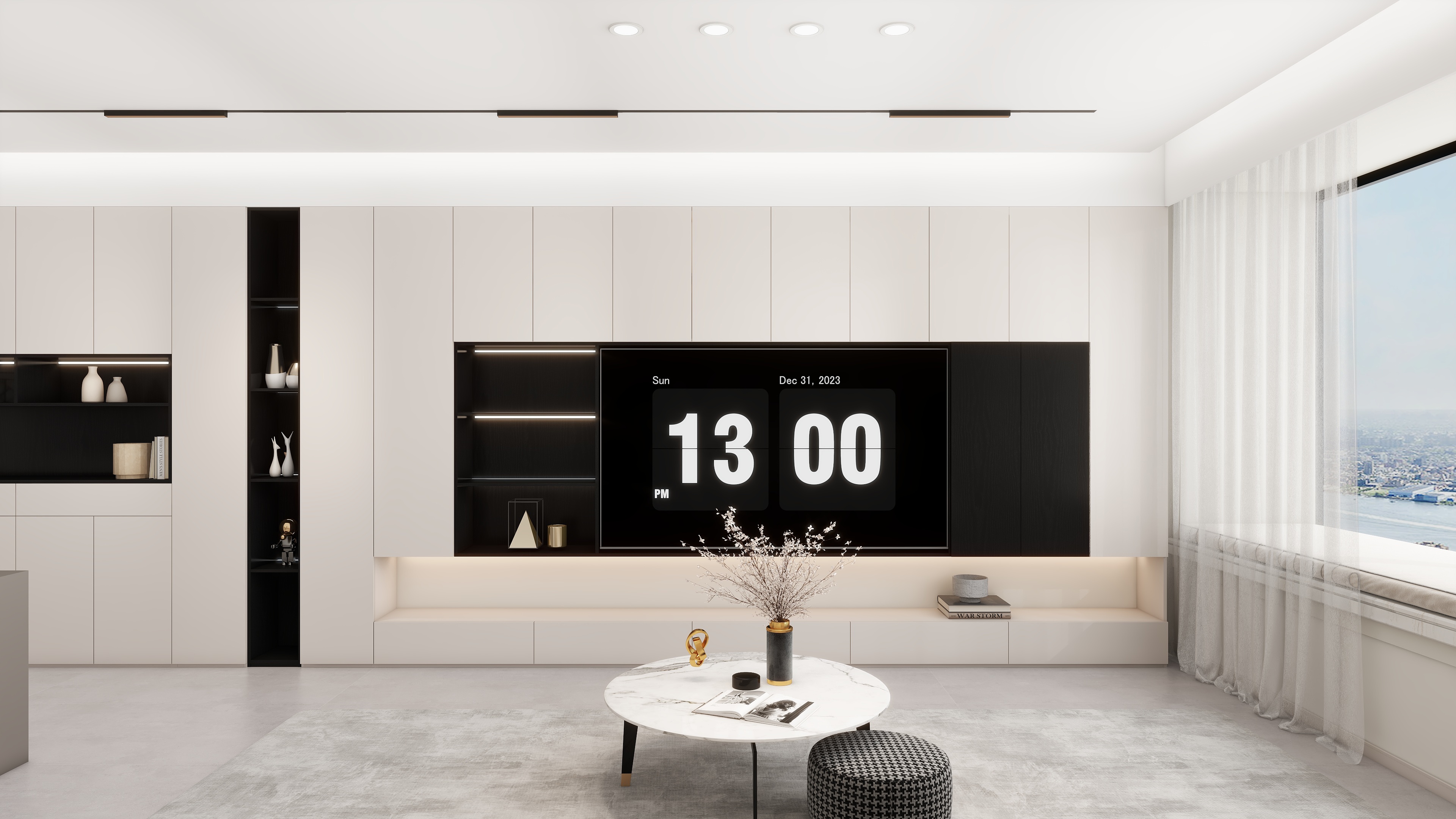 设计师益航-绿城·桂语云境 现代简约 125㎡ 4室-装修设计方案