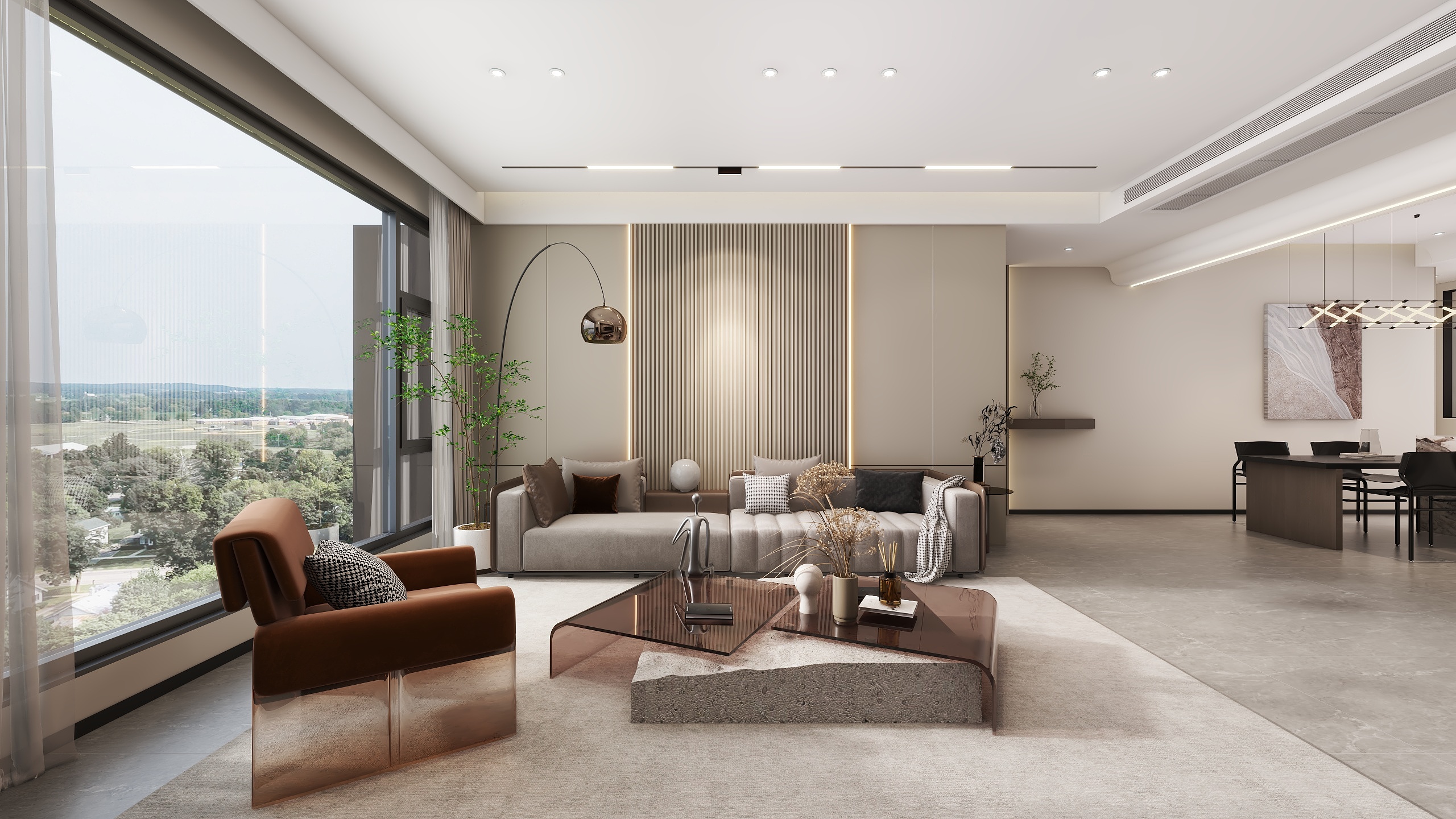 QX-Design-三室意式-装修设计方案