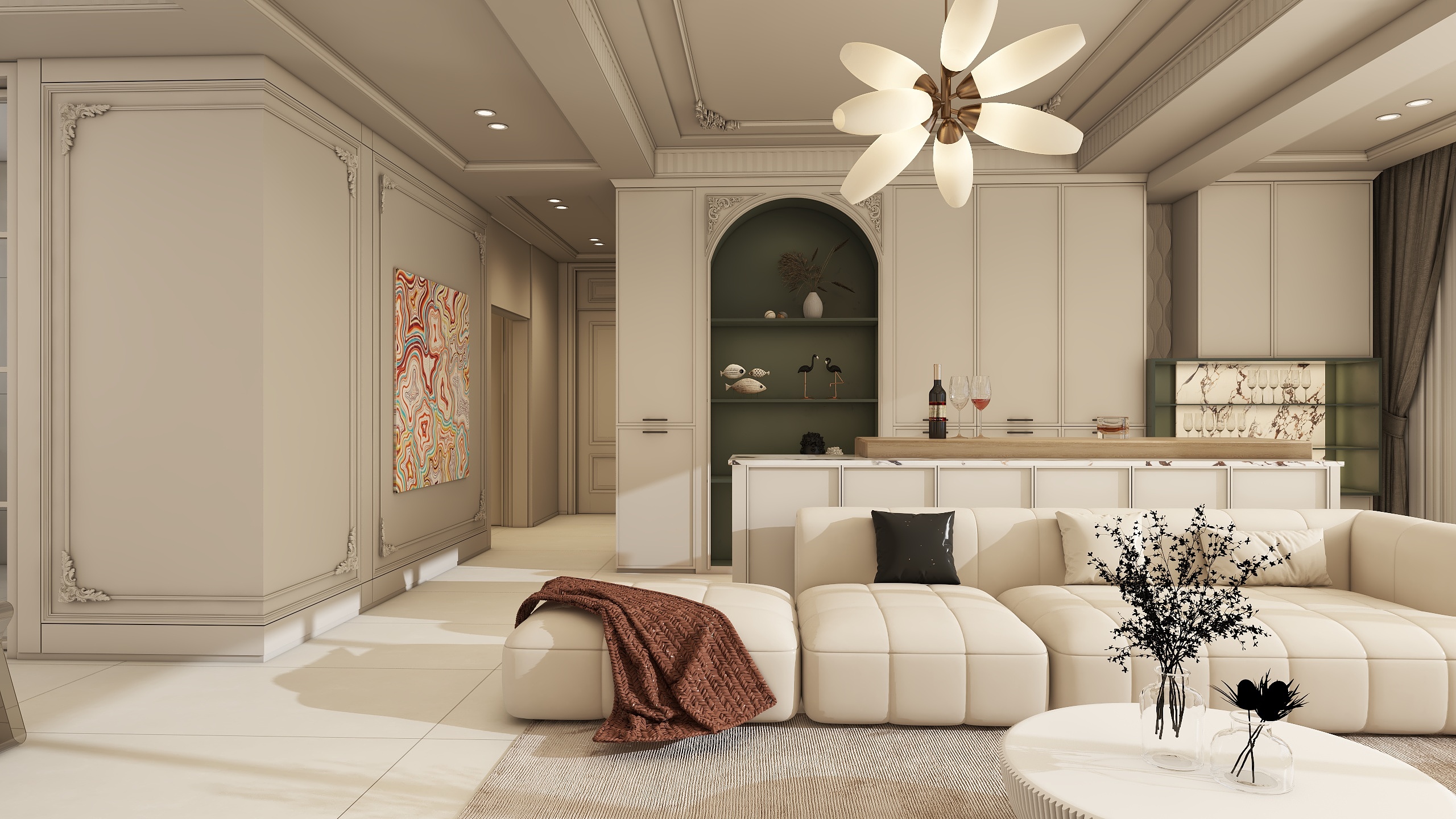 糕手丶-133㎡4室-装修设计方案