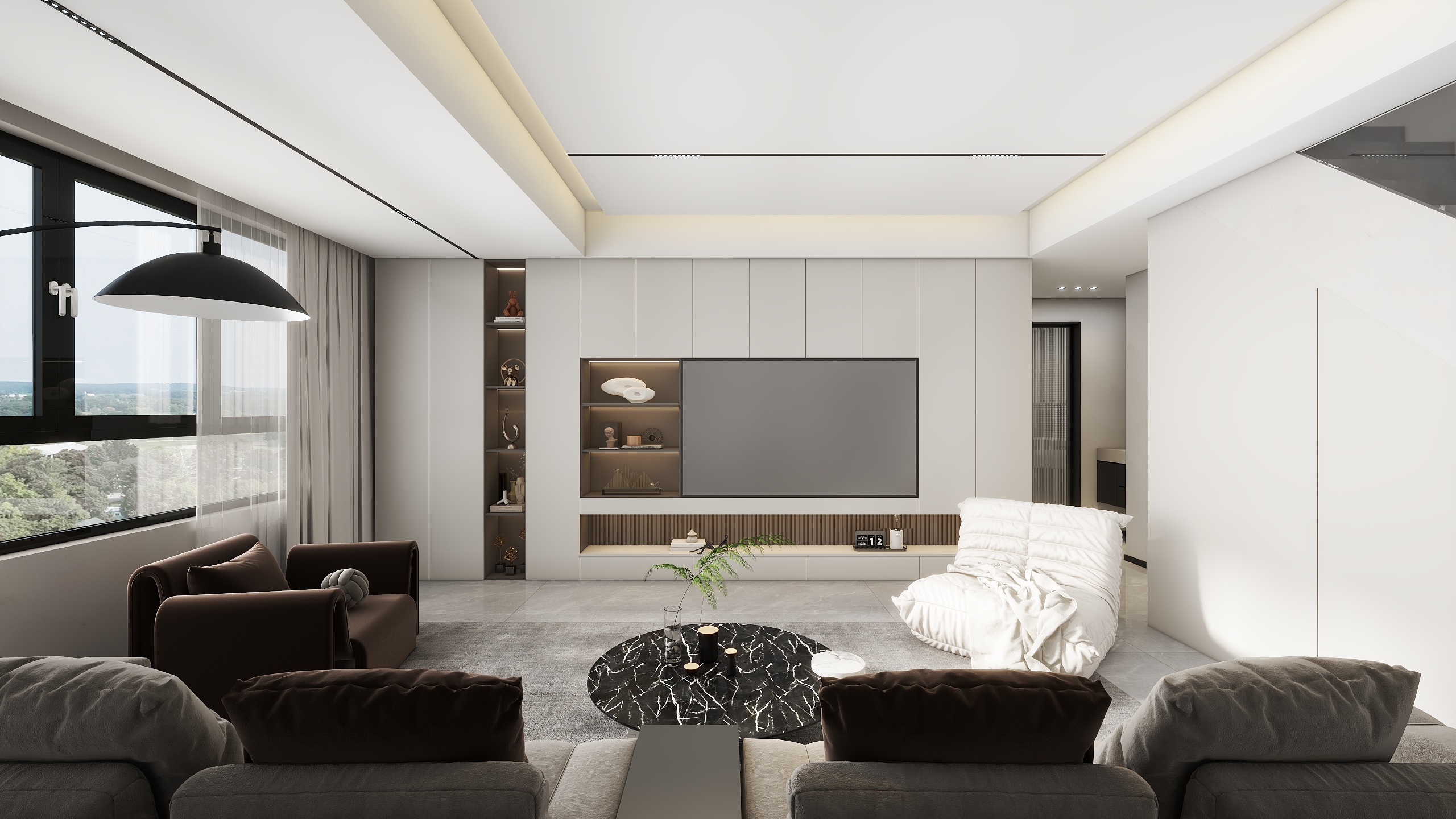 室内设计罙靑-紫宸云墅-装修设计方案