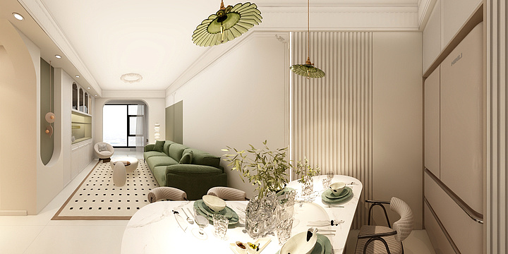 余生只做一件事设计-余姚云城大境府法式风-装修设计方案