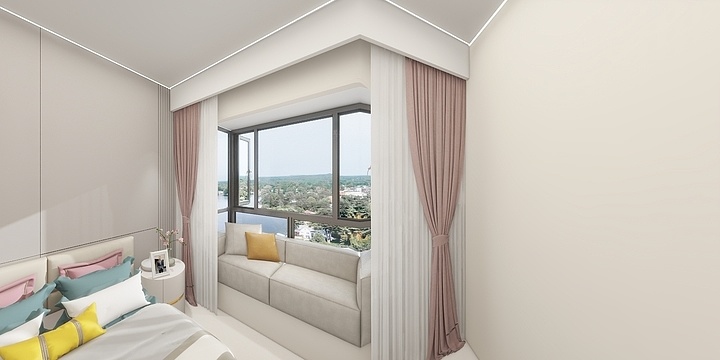 柏丽家居-金河中心05户王-装修设计方案