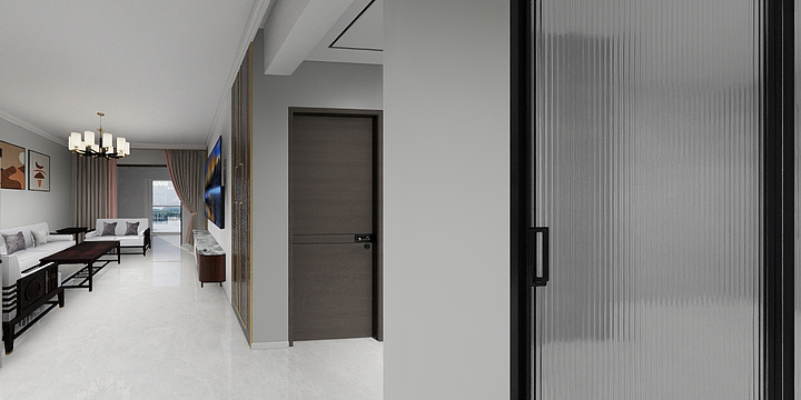 昊帆装饰崔亚民-湖岸新城-装修设计方案