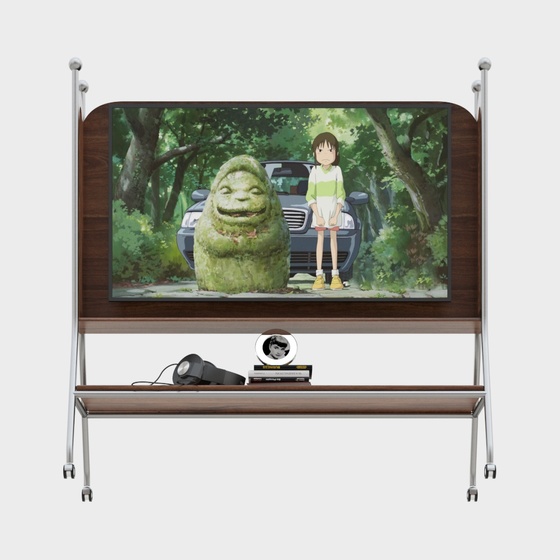 Mobile stand television