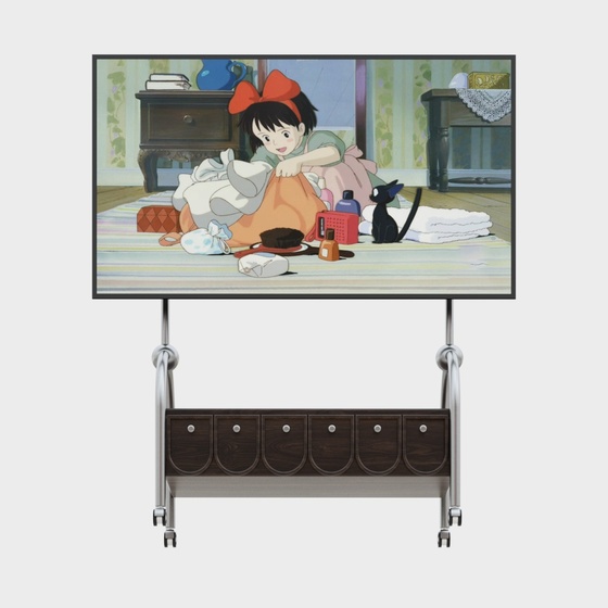 Mobile stand television