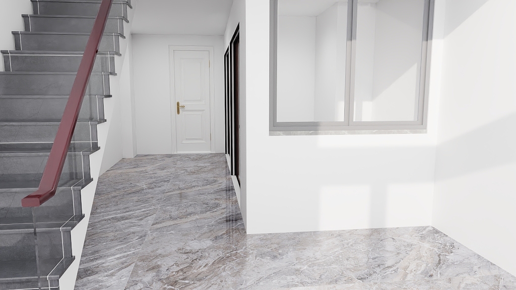 晚夜微雨CWSl-基础建筑-模型1-装修设计方案