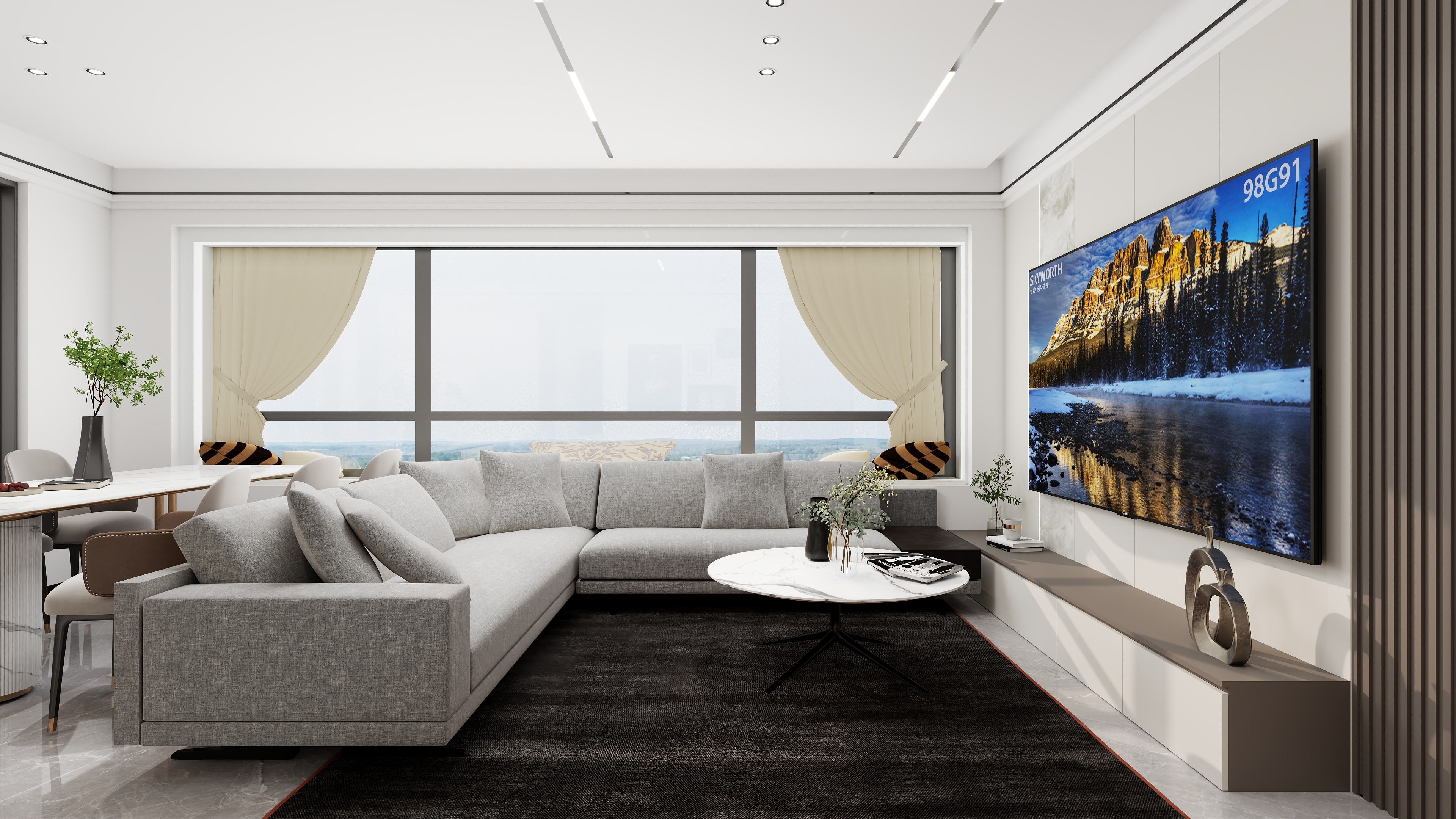 盈海装饰-万科公园里-装修设计方案