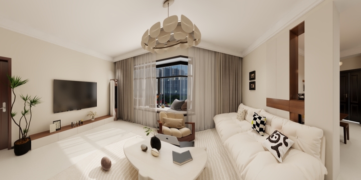 小脾气~-凤巢园中古风-装修设计方案