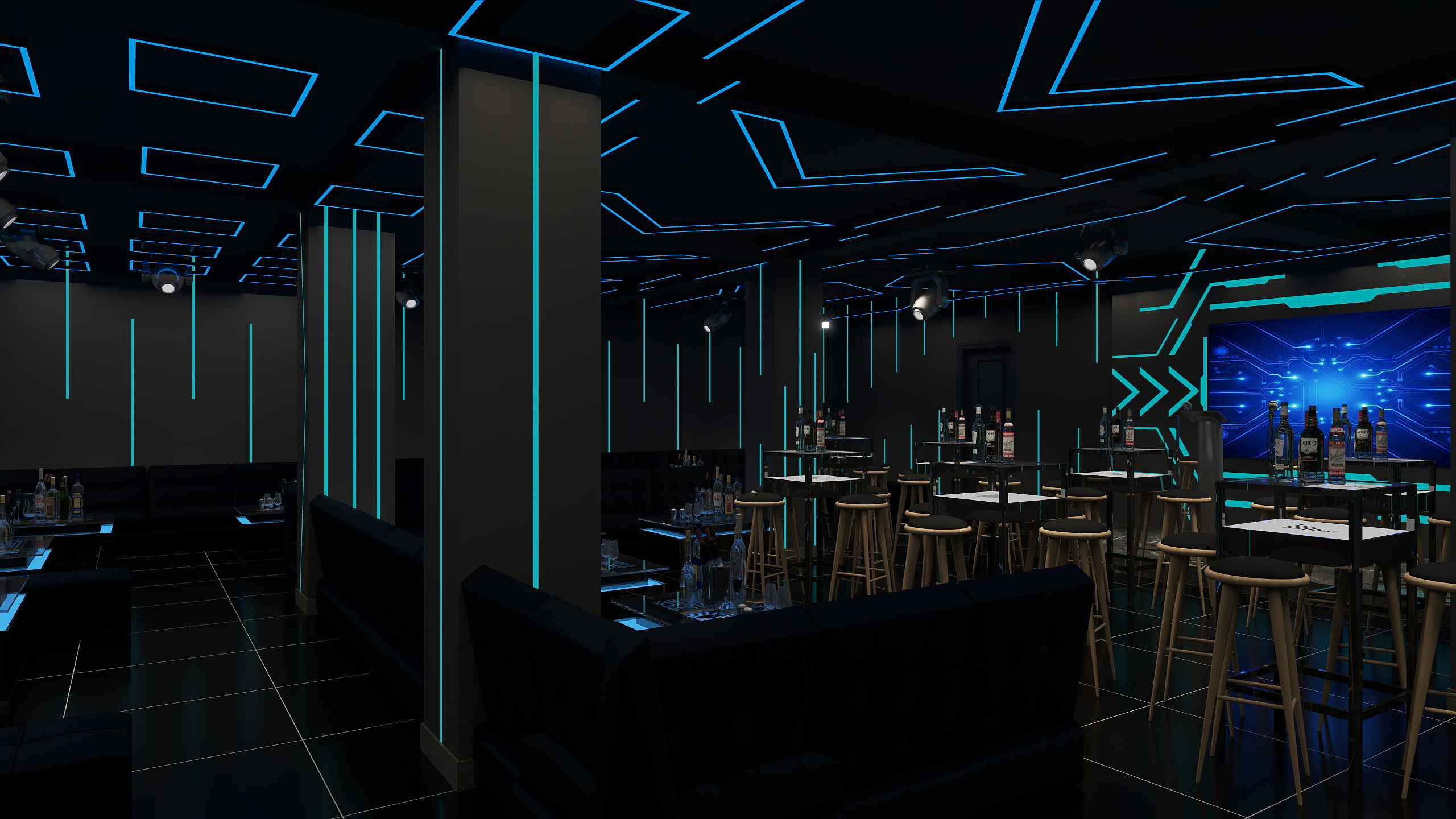 思睿设计-小吴-音乐吧-装修设计方案